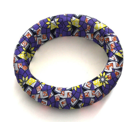 Hot Selling African Ethnic Print Retro Exaggerated Bracelet