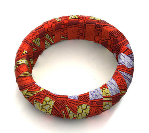 Hot Selling African Ethnic Print Retro Exaggerated Bracelet