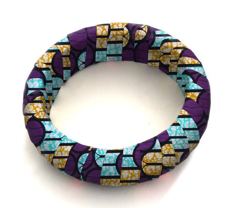 Hot Selling African Ethnic Print Retro Exaggerated Bracelet