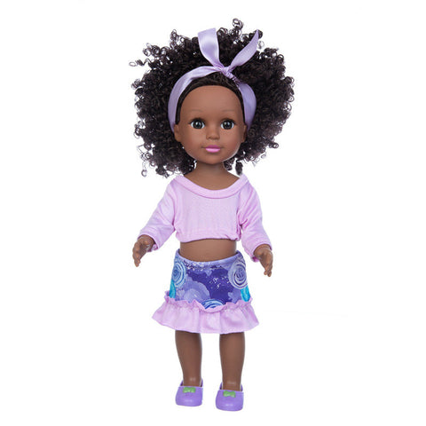 14 Inch Doll Simulation Baby Black Doll