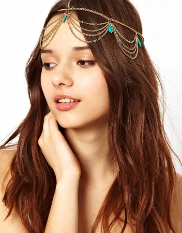 Vintage Ethnic Head Chain