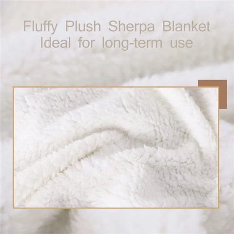 African Sherpa Blanket