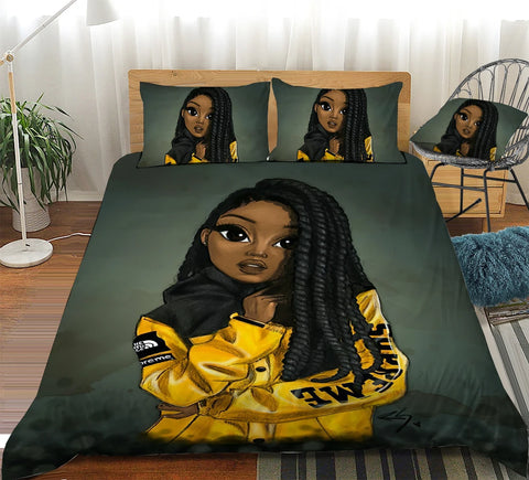 Beautiful 3D Printed Bedding Set