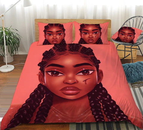 Beautiful 3D Printed Bedding Set