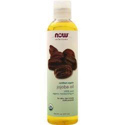 Now Certified Organic Jojoba Oil - 100% Pure 8 fl.oz