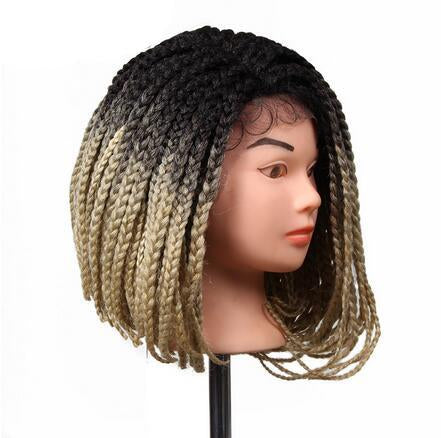 14 Inch Box Braid Crochet Wig