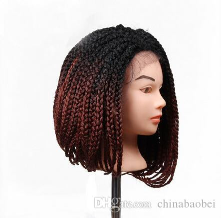 14 Inch Box Braid Crochet Wig