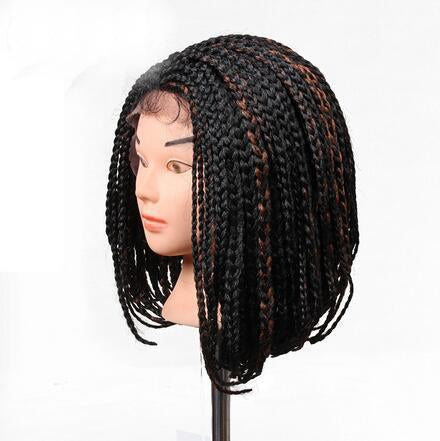 14 Inch Box Braid Crochet Wig