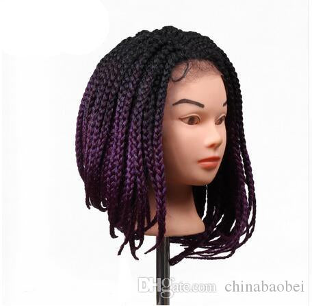 14 Inch Box Braid Crochet Wig