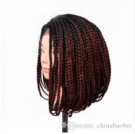 14 Inch Box Braid Crochet Wig