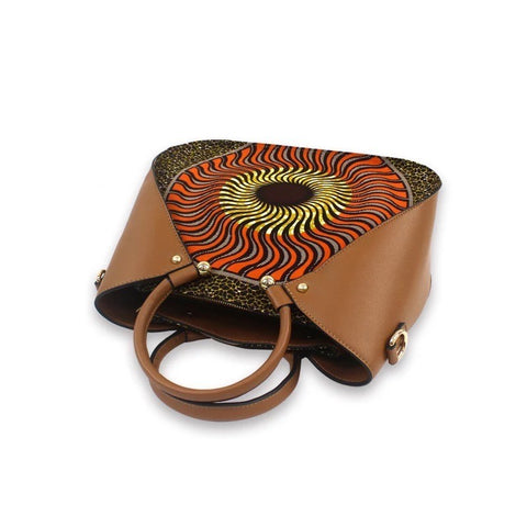 African print Handbag and fabric