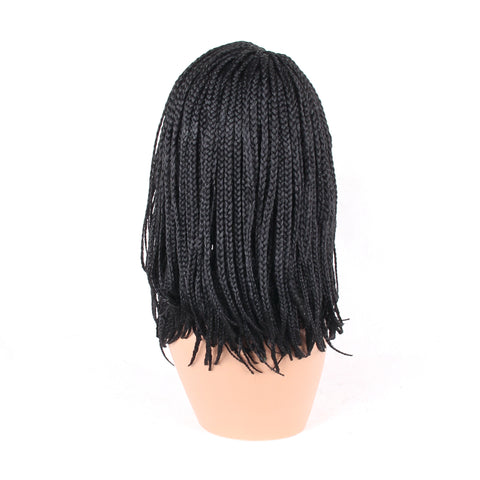 Braided Box Braids Lace Wigs With Baby Hair