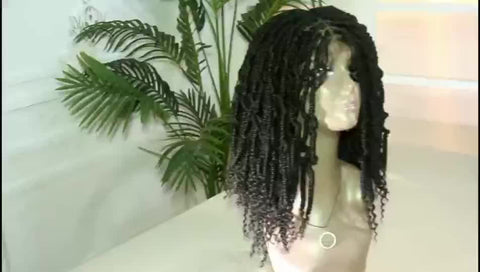 20inch kinky curly spring wig