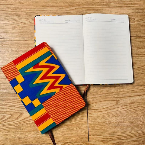 African print or Ankara Note Pad Journal