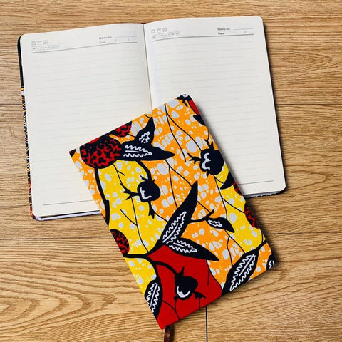 African print or Ankara Note Pad Journal