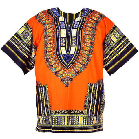 Africa Ffree Size  Dashiki Unisex Shirt,  Africa clothing