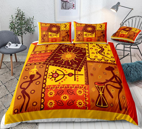 African Duvet Cover Set