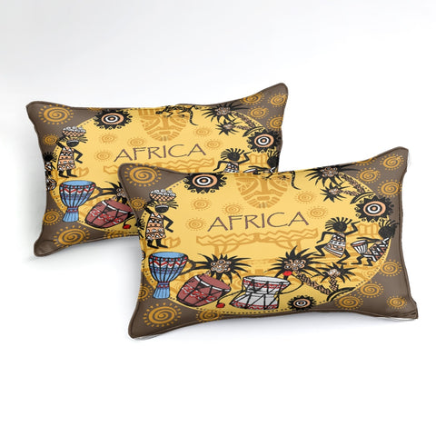 African Bedding Retro Style Set