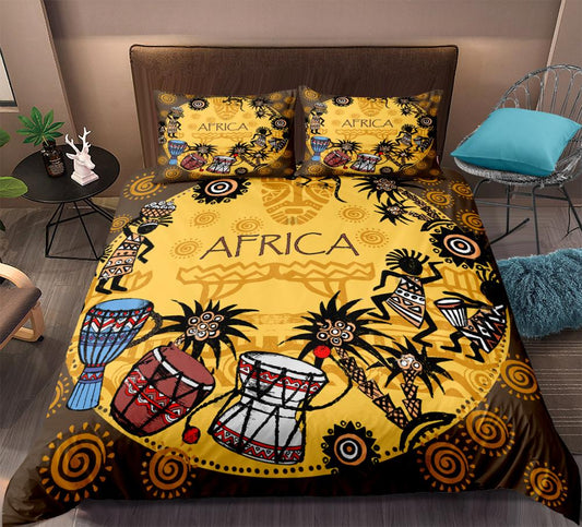 African Bedding Retro Style Set