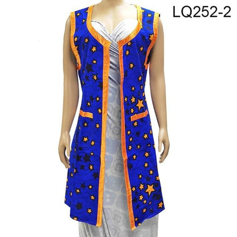 Fashional African Women Sleeveless Ankara Jacket