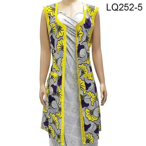 Fashional African Women Sleeveless Ankara Jacket