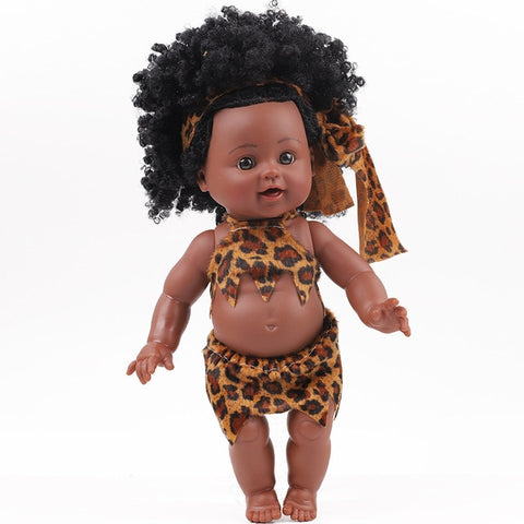 Children Best Playmates Simulation African Doll