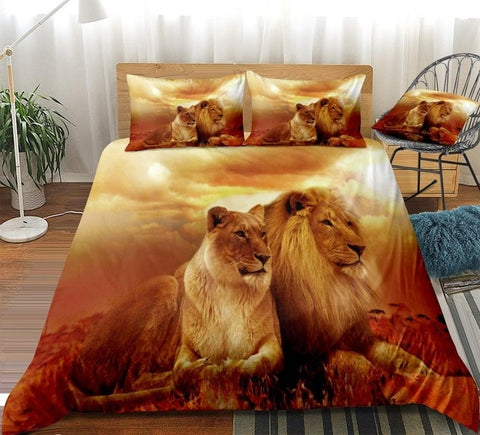 Lion Duvet Cover Set