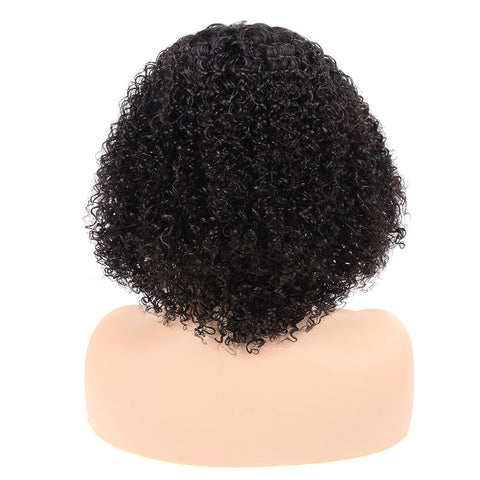 Curly Human Hair Pre Plucked Wig