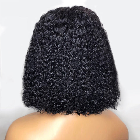 Lace Bob Kinky Curly Wave Wig