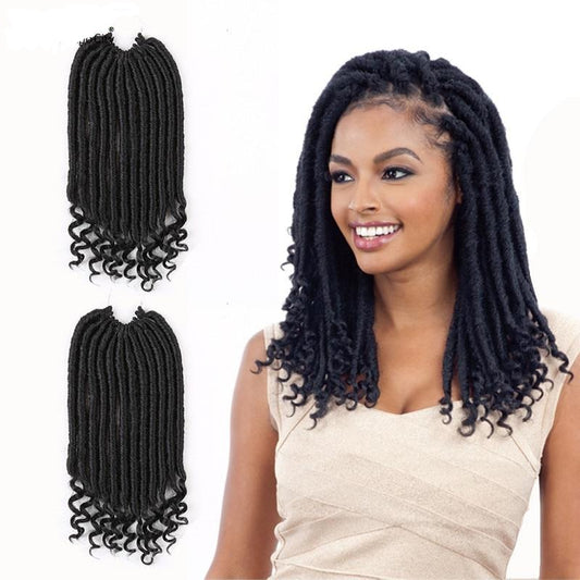 12Inch 2X Goddess Faux Locs Crochet Hair