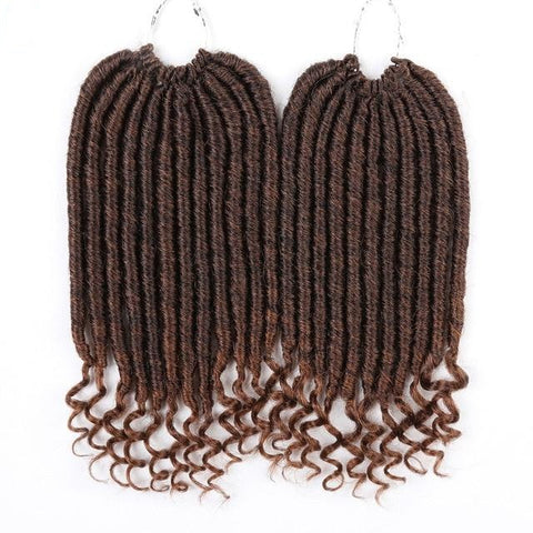 12Inch 2X Goddess Faux Locs Crochet Hair