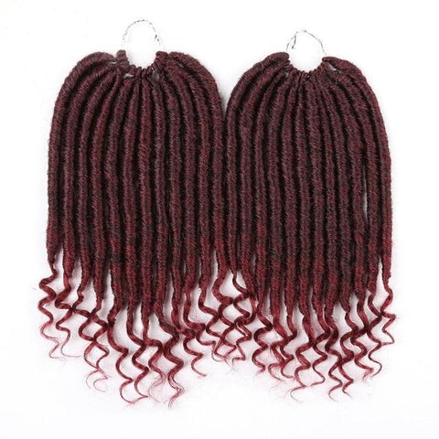 12Inch 2X Goddess Faux Locs Crochet Hair