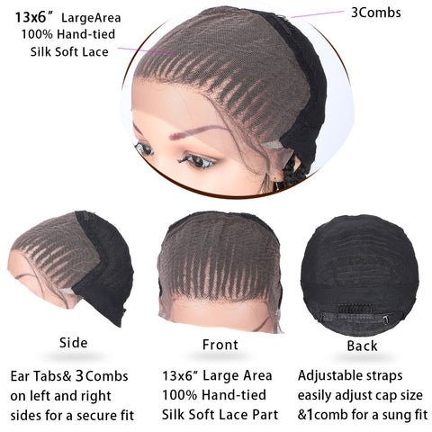 Hand Braided Synthetic Lace Front Wig