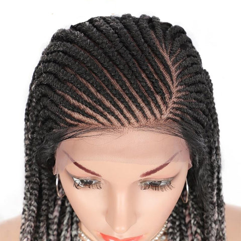 31inch Synthetic Cornrow Braided Wig